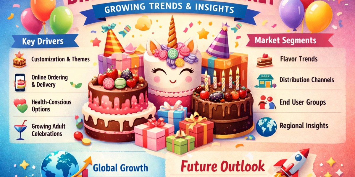 Birthday Cakes Market Evolves as Customization and Digital Ordering Transform Global Celebrations