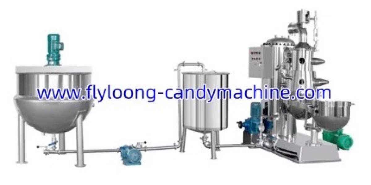 Can Flyloong Automatic Candy Cane Line Reduce Manual Production Pressure