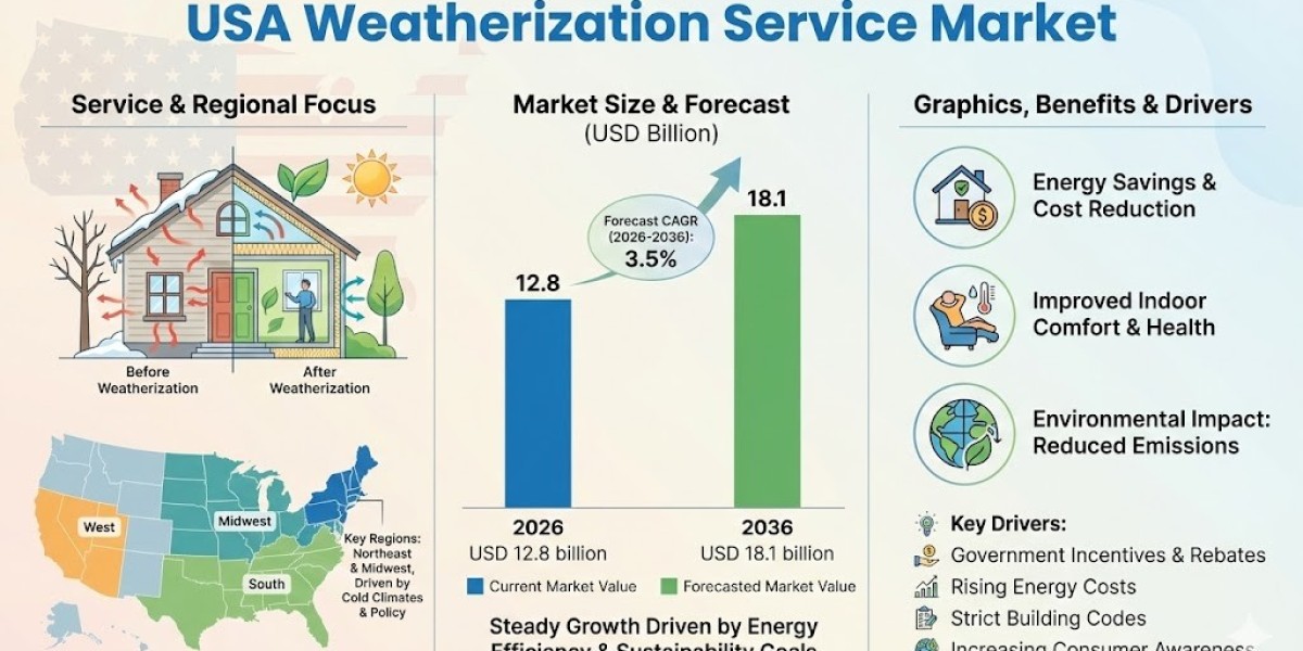 USA Weatherization Service Market Support USD 18.1 billion by 2036