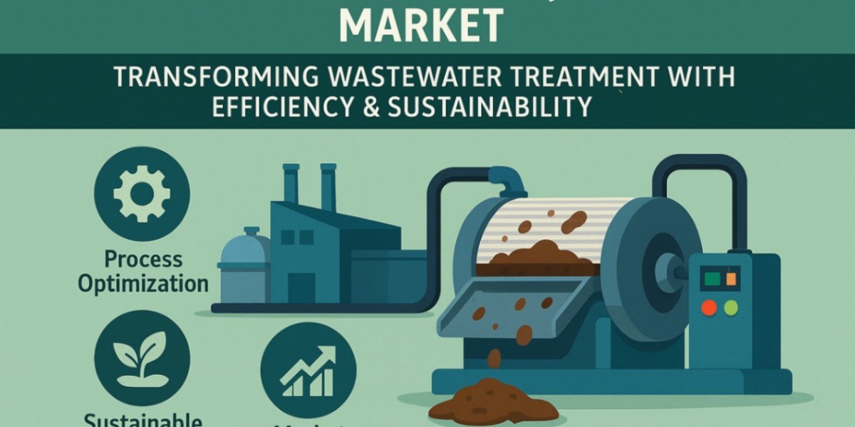 Sludge Dewatering Market Forecast: Growth in Centrifuges and Filter Presses