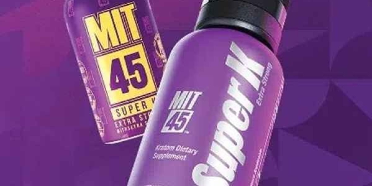 Shop MIT 45 Super K Extra Strong Liquid Kratom Extract Shot 1200MG- Best Price