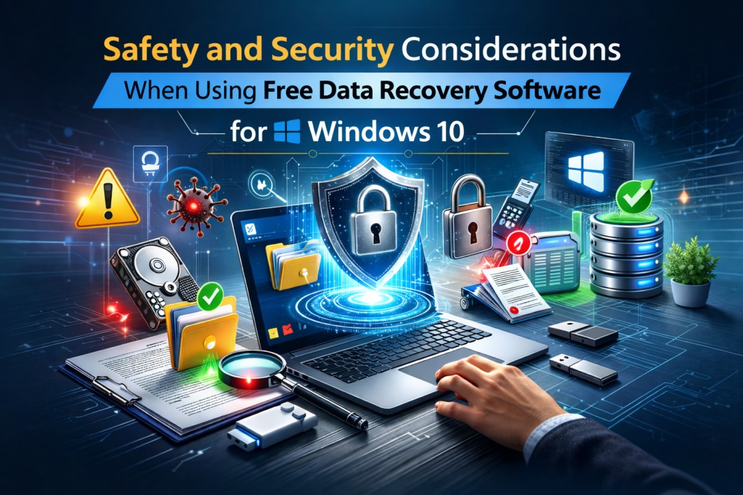 Safety and Security Considerations When Using Free Data Recovery Software for Windows 10