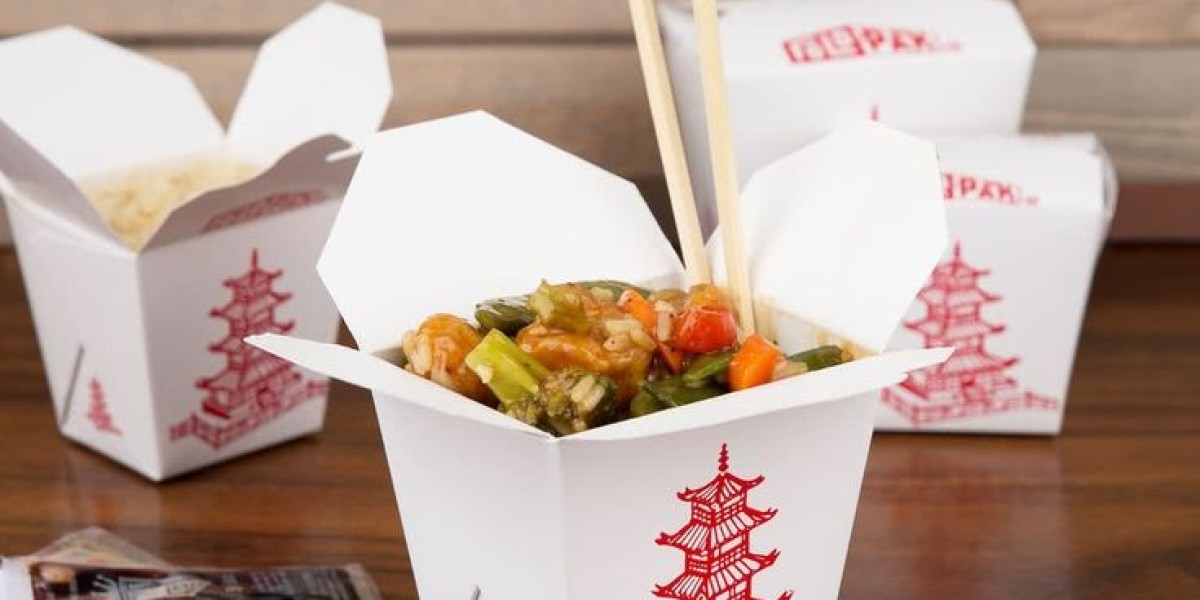 Custom Chinese Takeout Boxes for Food Branding