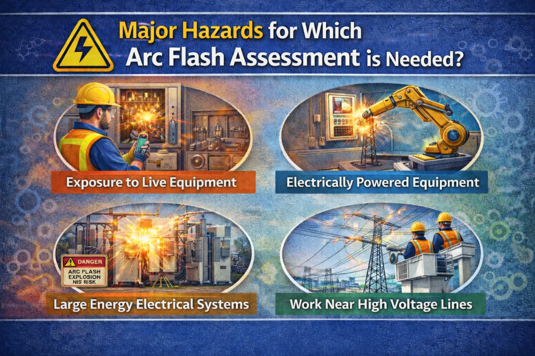 Major Hazards for Which Arc Flash Assessment is Needed?