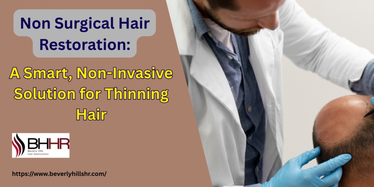 Non Surgical Hair Restoration: A Smart, Non-Invasive Solution for Thinning Hair