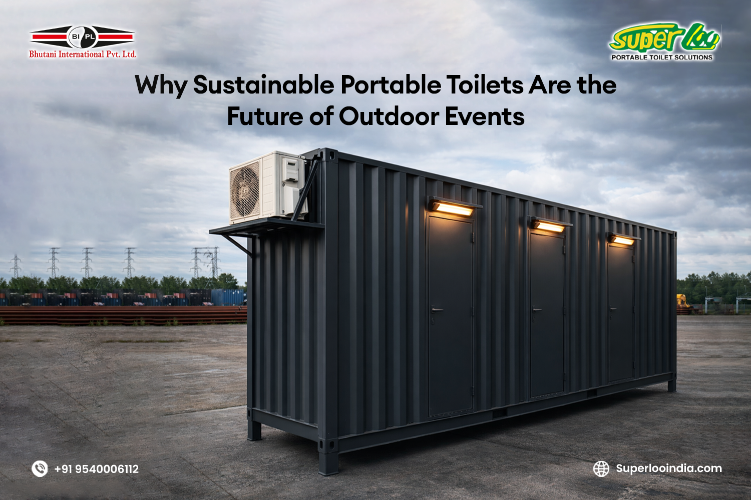 Why Sustainable Portable Toilets Are the Future of Outdoor Events