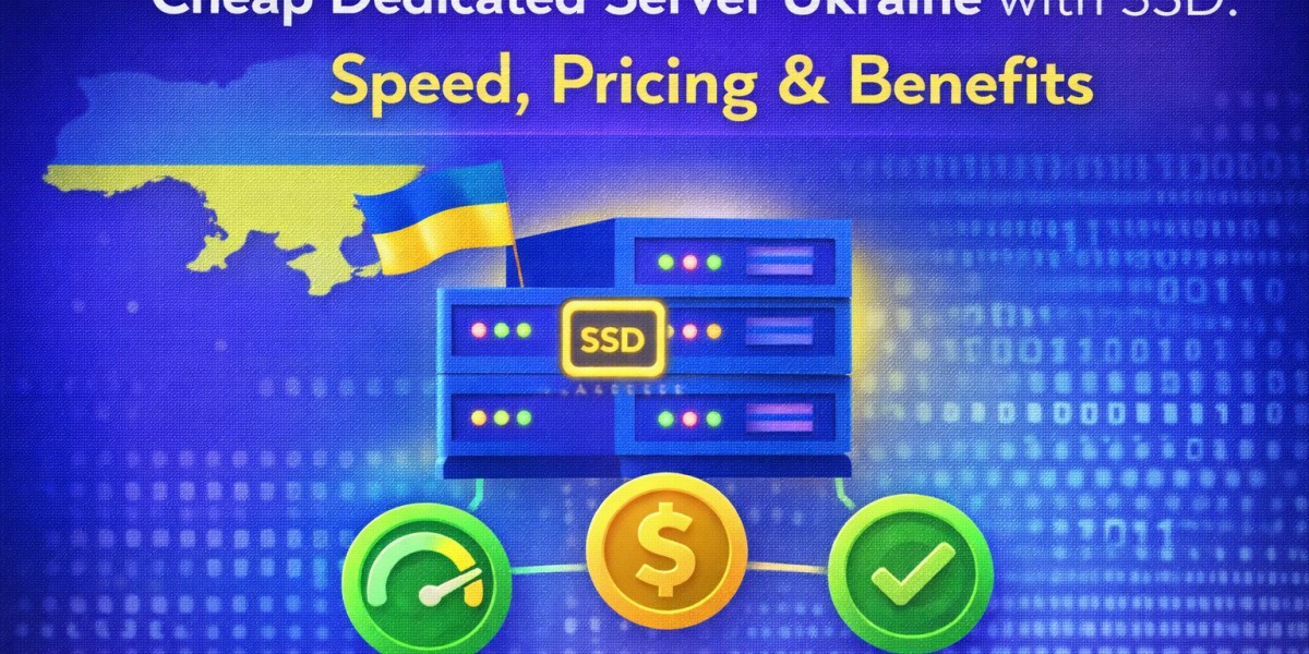 Cheap Dedicated Server Ukraine with SSD: Speed, Pricing & Benefits