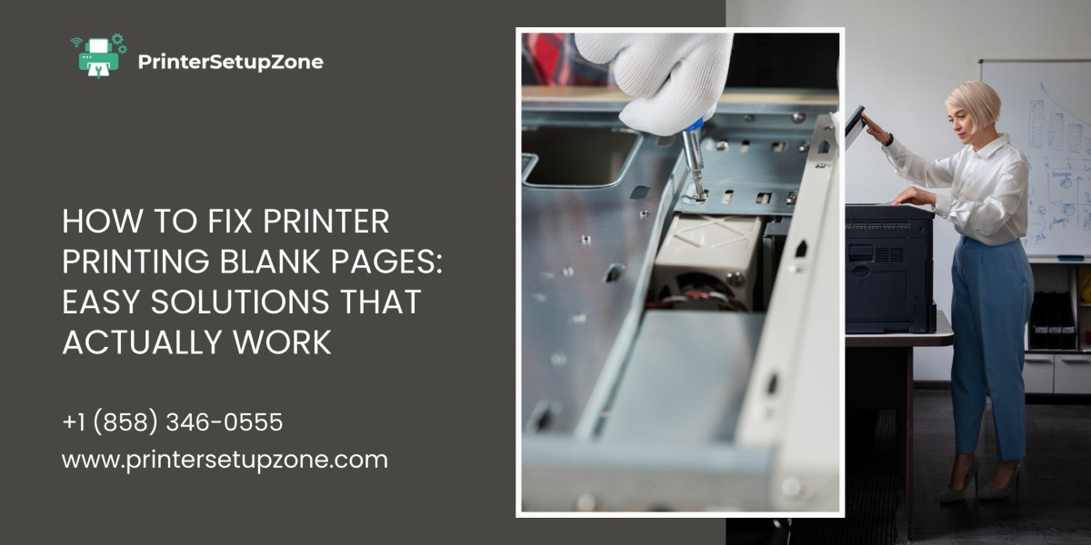 How to Fix Printer Printing Blank Pages: Easy Solutions That Actually Work