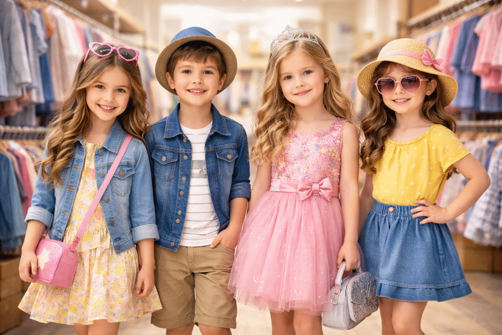 Premium Quality Kids Western Wear for Growing Fashion Needs