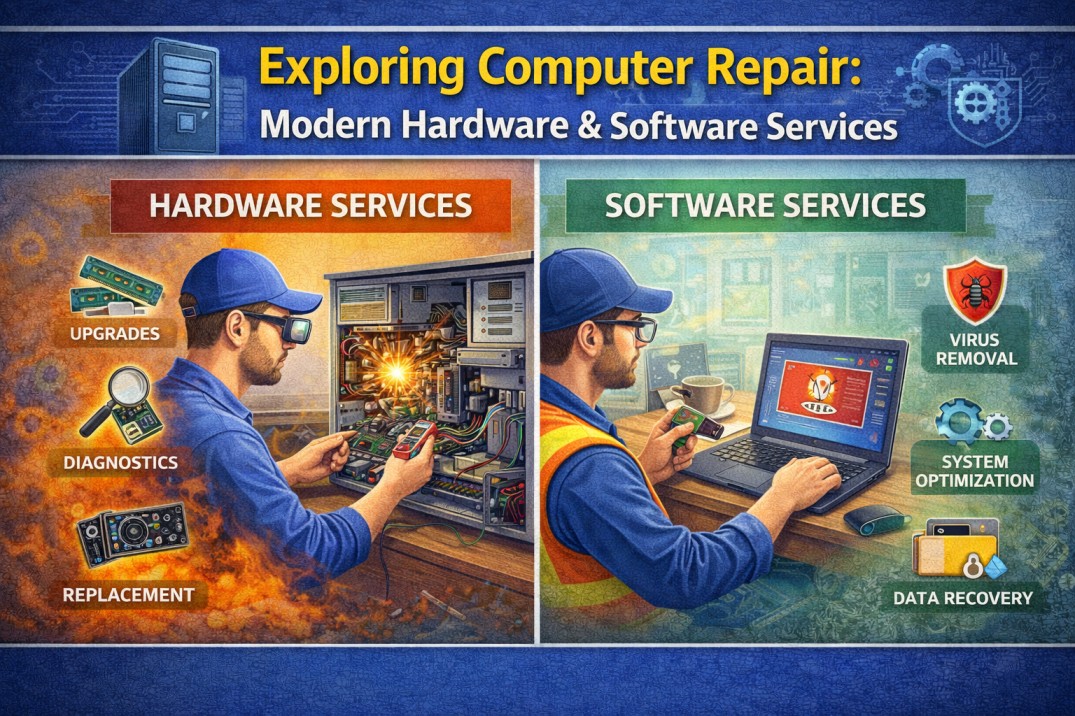 Exploring Computer Repair: Modern Hardware & Software Services