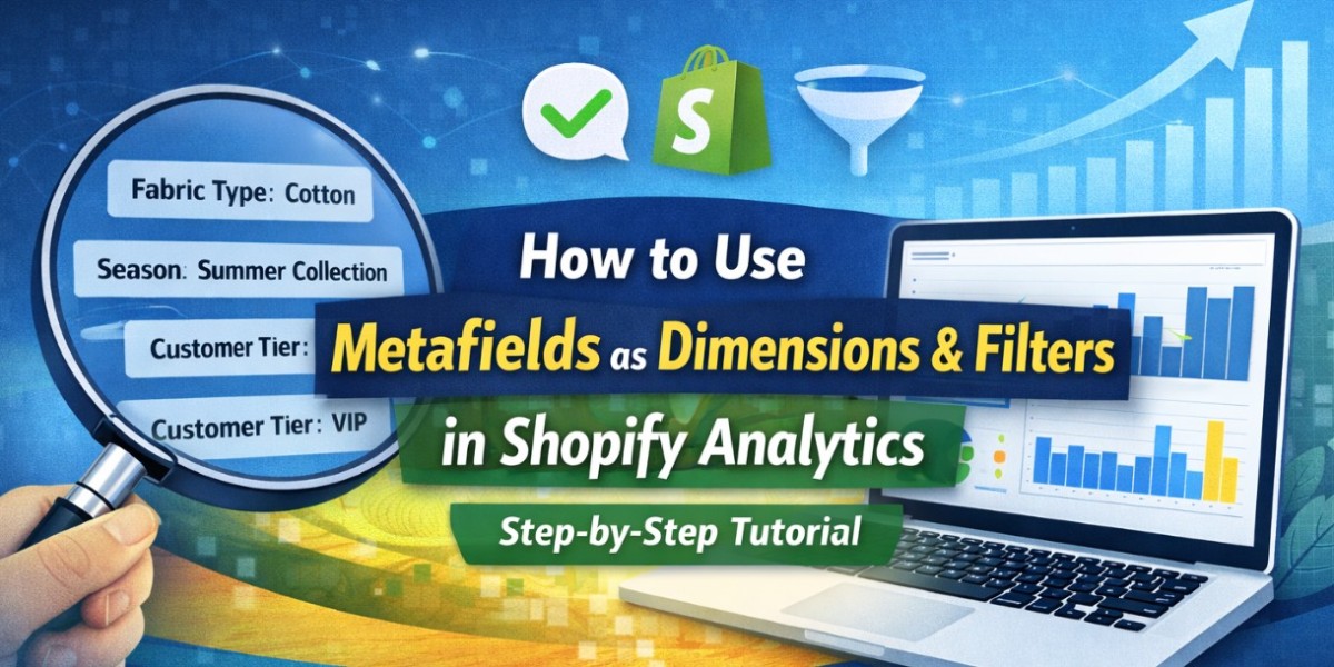 How to Use Metafields as Dimensions and Filters in Shopify Analytics