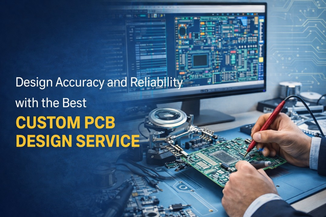 Design Accuracy and Reliability with the Best Custom PCB Design Service