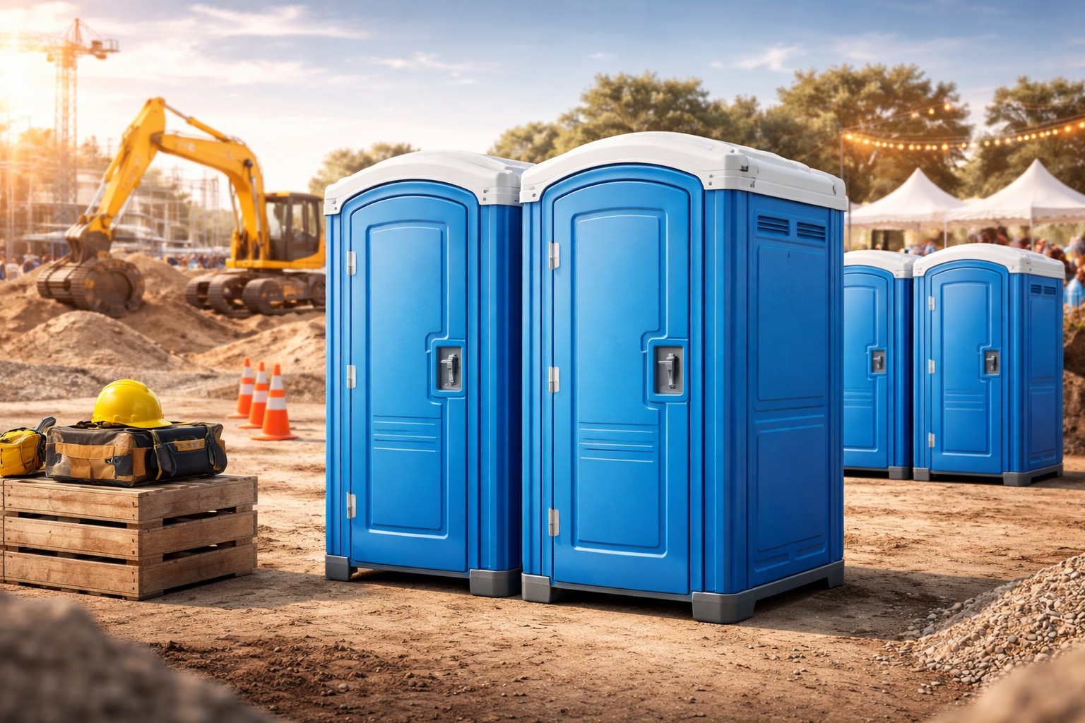 Top FRP Portable Toilet Manufacturer for Construction Sites