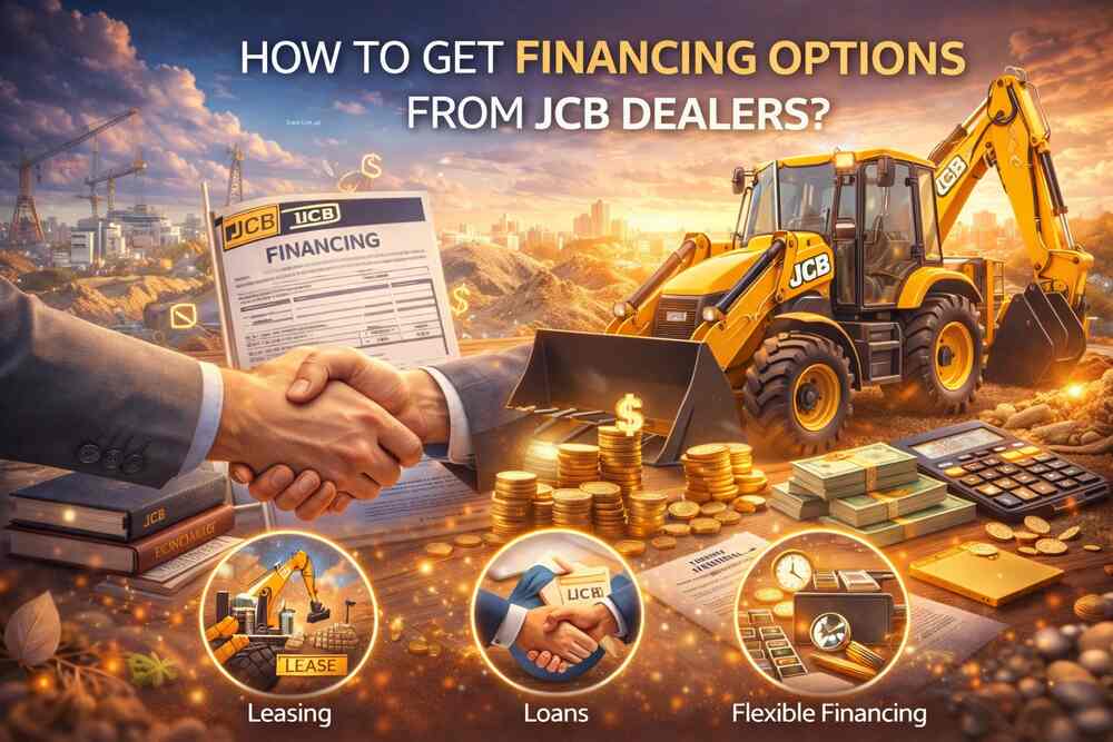 HOW TO GET FINANCING OPTIONS FROM JCB DEALERS? - Smart Article