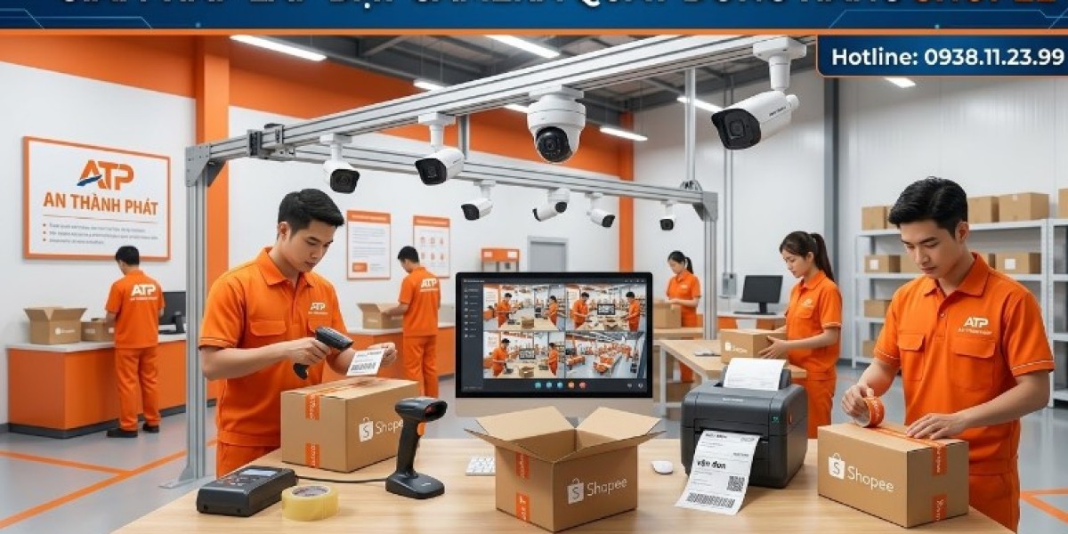 Giải pháp lắp đặt camera quan sát quay đóng hàng shopee