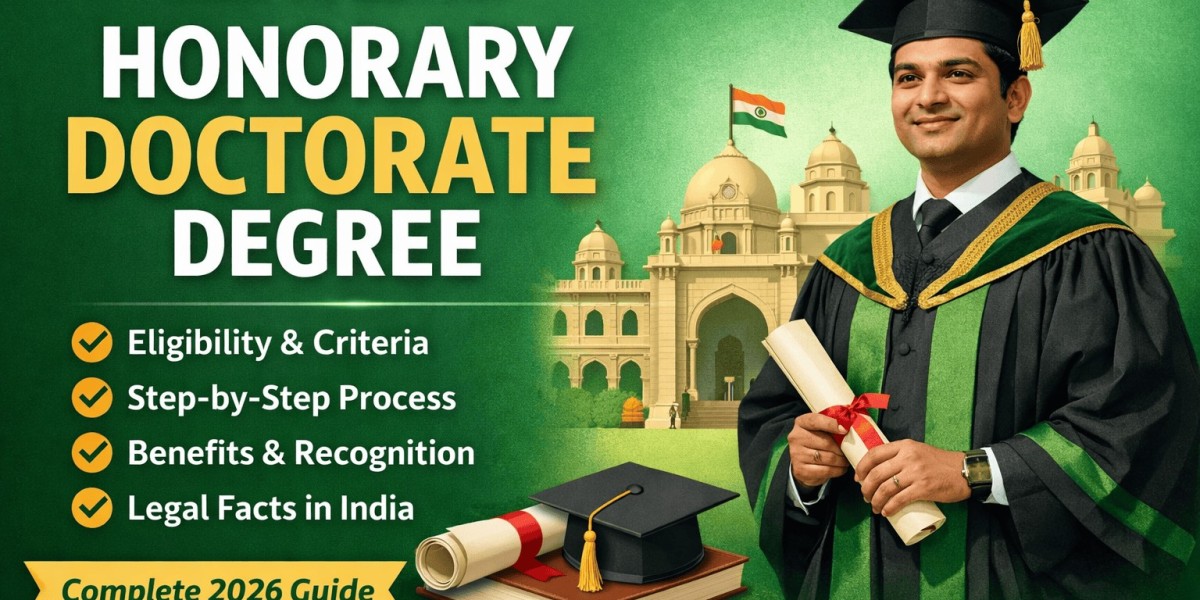 How to Get an Honorary Doctorate Degree in India (2026 Guide)
