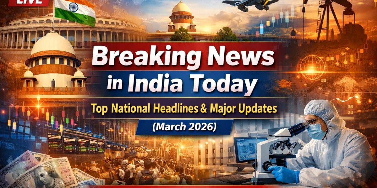 Breaking News in India Today: Top National Headlines and Major Updates (March 2026)