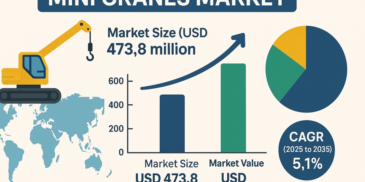 Mini Cranes Market Driving USD 779.1 Million by 2035