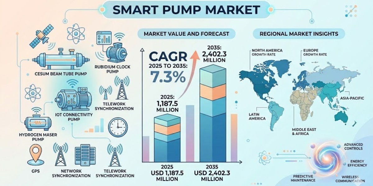 Smart Pump Market to Cross USD 2,402.3 million by 2035