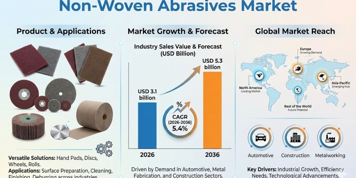 Non-Woven Abrasives Market Support USD 5.3 billion by 2036