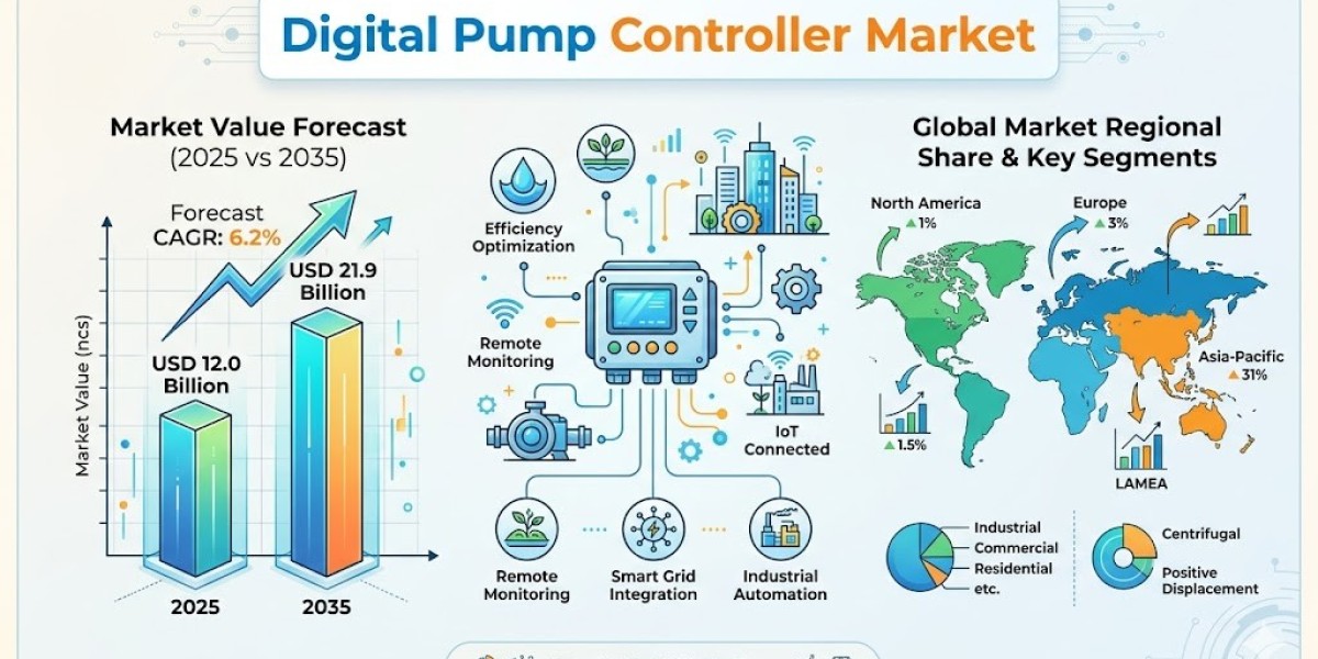 Digital Pump Controller Market to Cross USD 21.9 billion by 2035