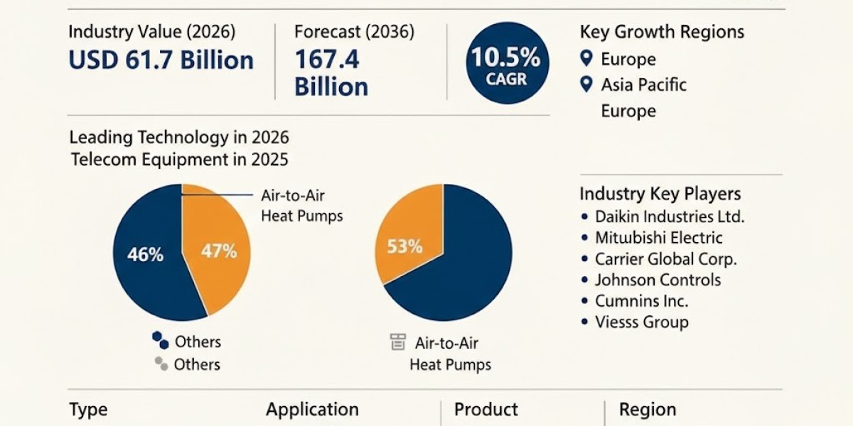 Heat Pump Market to Cross USD 167.4 billion by 2036