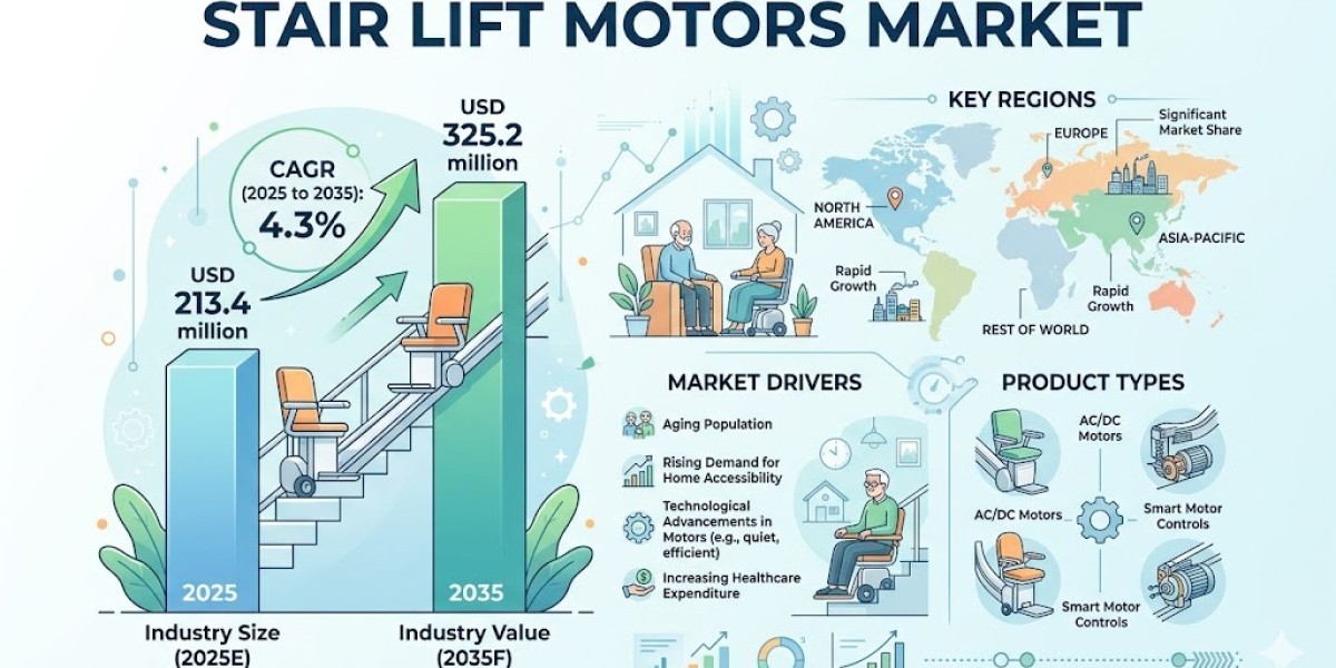 Stair Lift Motors Market to Cross USD 325.2 million by 2035