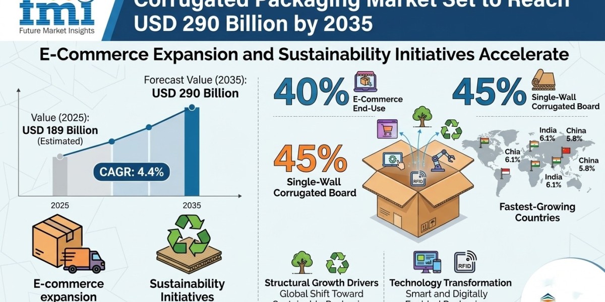 Corrugated Packaging Market Growth to USD 290B by 2035