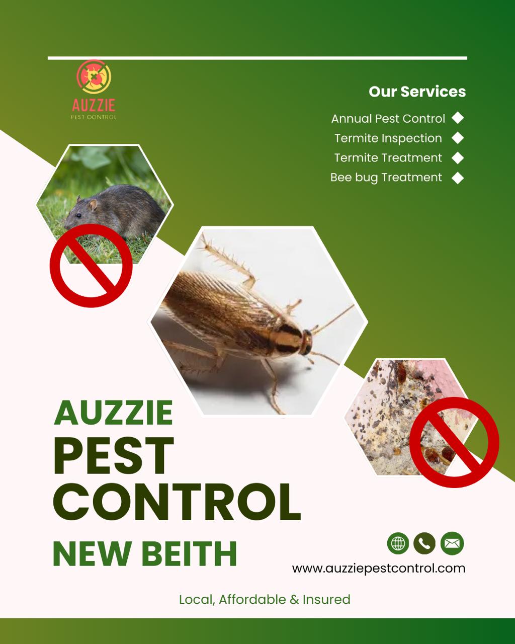 Pest Control Services New Beith - Auzzie Pest Control