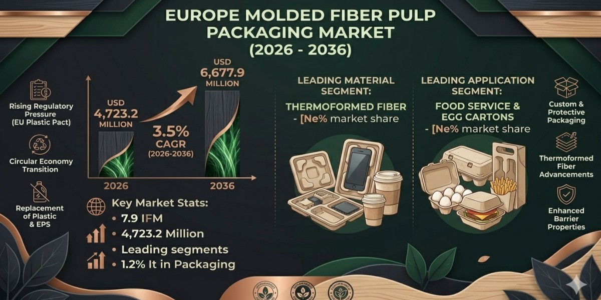 Europe Molded Fiber Pulp Packaging Market (2026 - 2036)