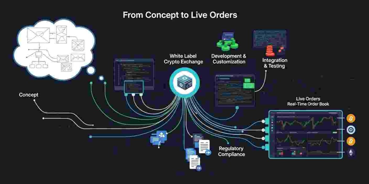 From Concept to Live Orders Using a White Label Crypto Exchange