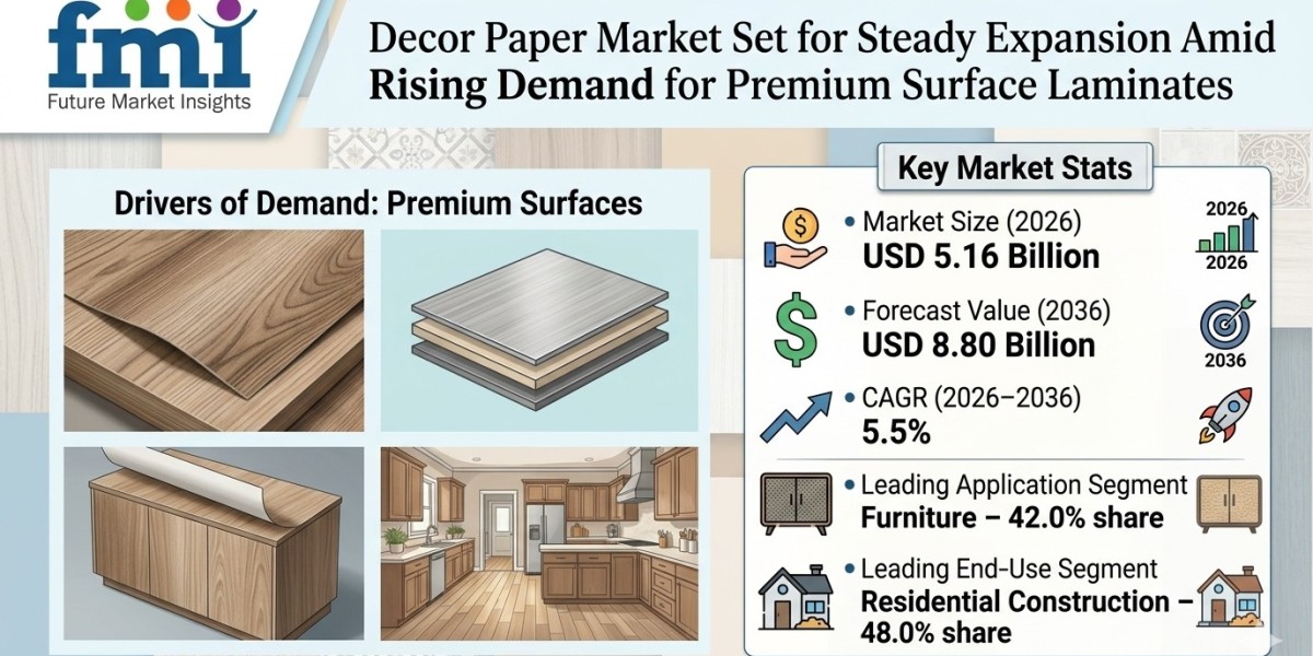 Decor Paper Market Set for Steady Expansion Amid Rising Demand for Premium Surface Laminates