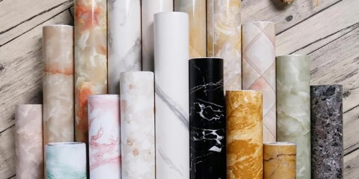 Can jiangsuxinfeng PVC Marble Wallpaper improve wall design flexibility today?