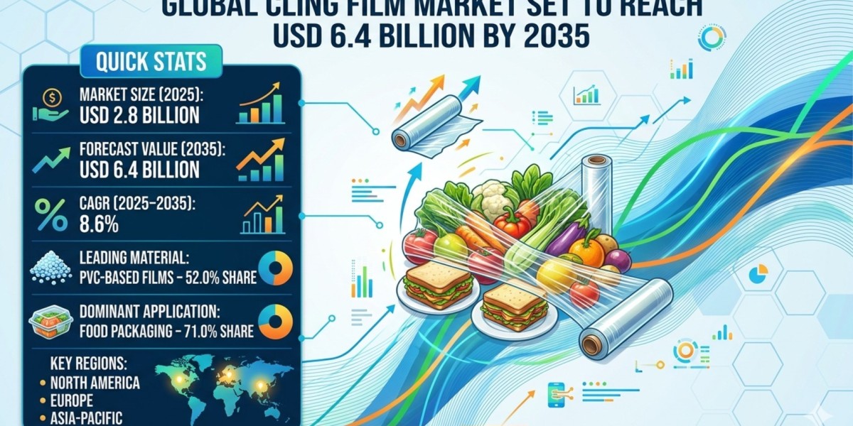 Global Cling Film Market Set to Reach USD 6.4 Billion by 2035
