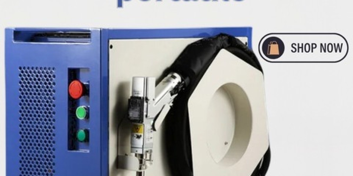 Saldatrice laser portatile professionale per lavori rapidi e precisi