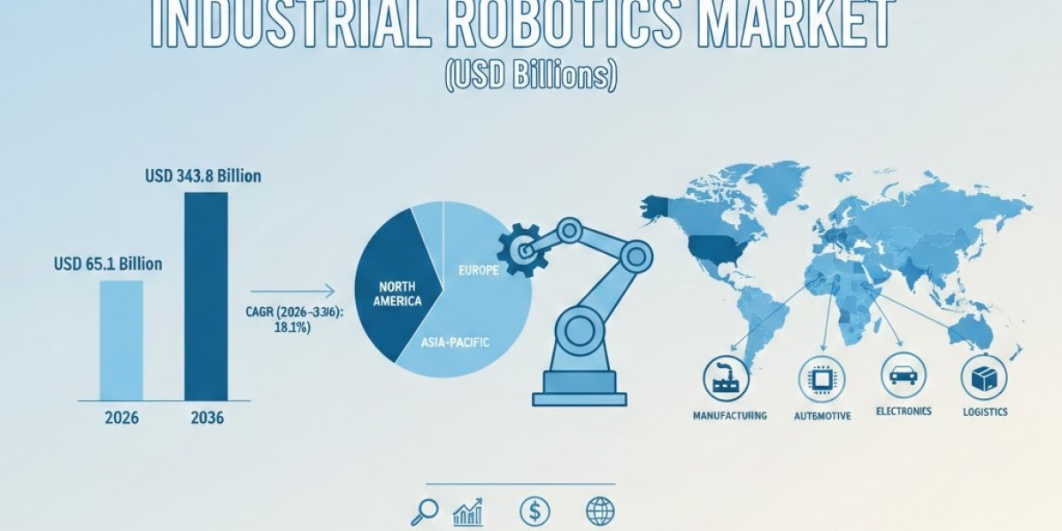 Industrial Robotics Market toward USD 343.8 billion by 2036