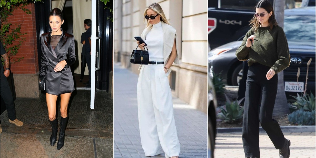 Hermes wearing the suits and walking through the streets