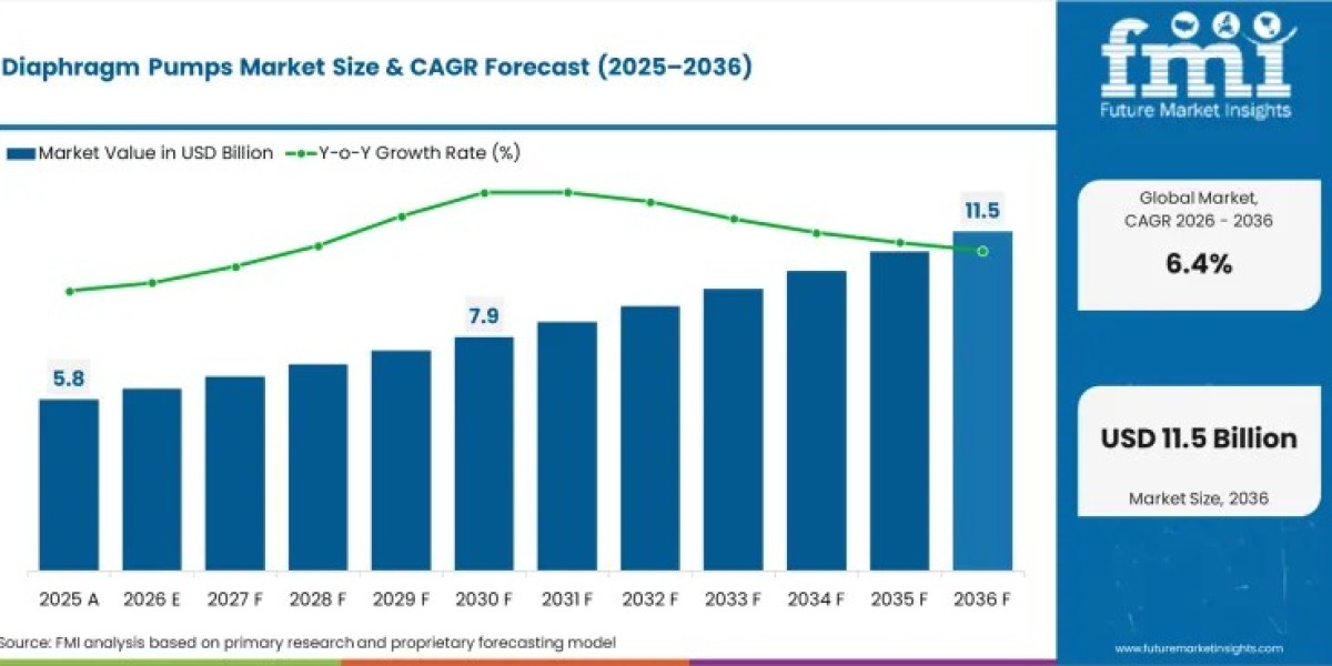 Diaphragm Pumps Market Driving USD 11.49 Billion by 2036