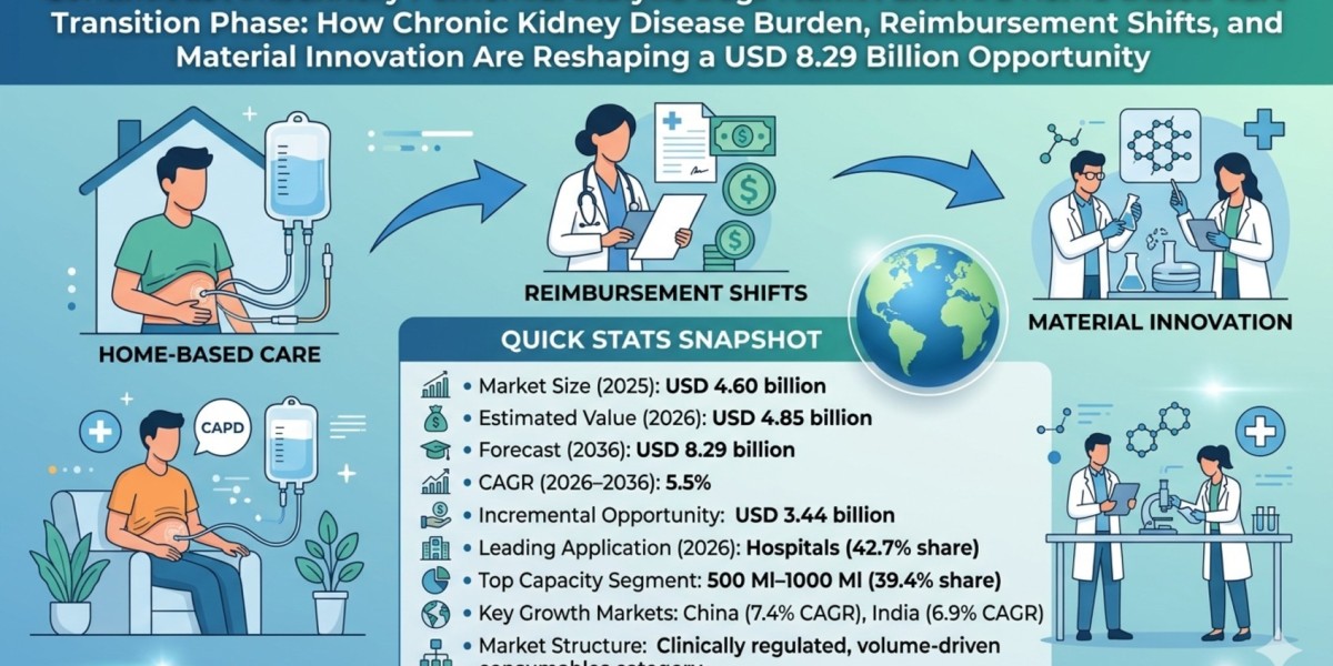 Continuous Ambulatory Peritoneal Dialysis Bags Market Enters a Home-Based Care Transition Phase