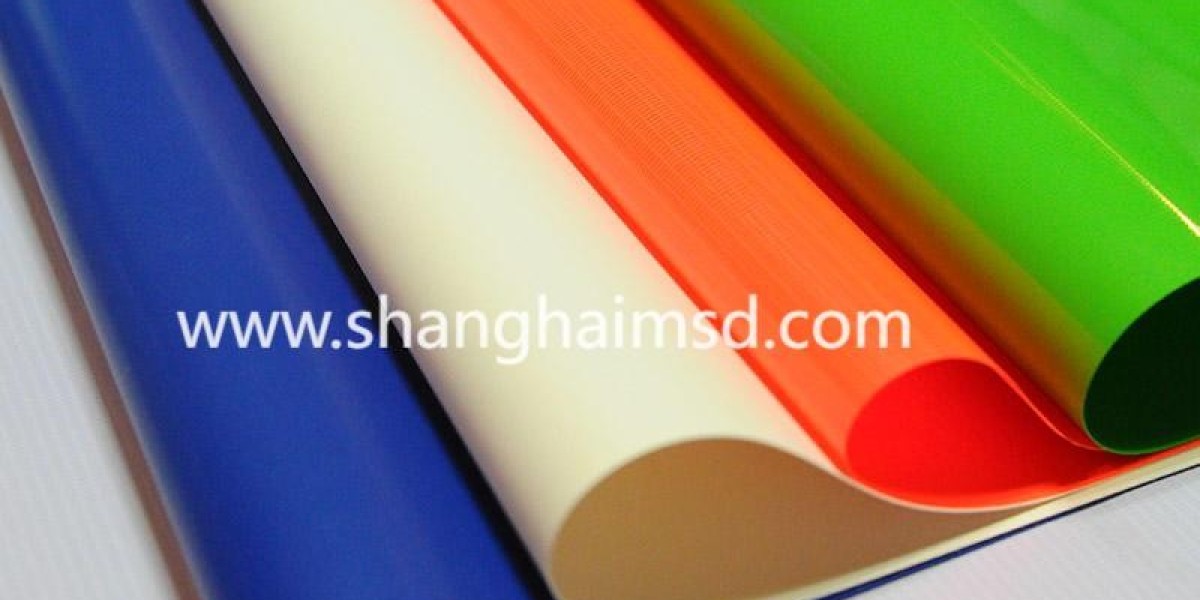 High-Strength PVC Tarpaulin Fabric for Industrial Projects