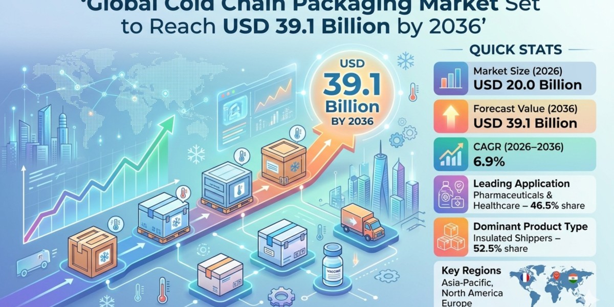 Global Cold Chain Packaging Market Set to Reach USD 39.1 Billion by 2036
