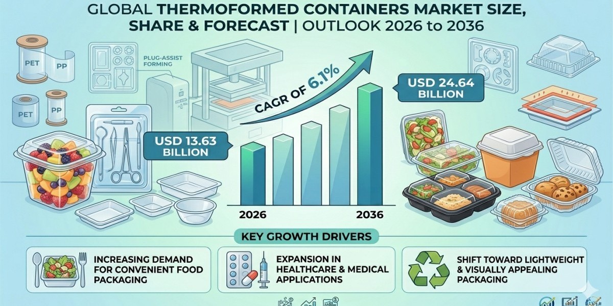 Thermoformed Containers Market Size, Share, Forecast, and Outlook 2026 to 2036