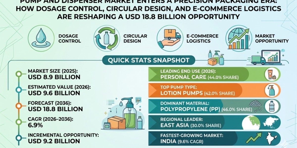Pump and Dispenser Market Enters a Precision Packaging Era