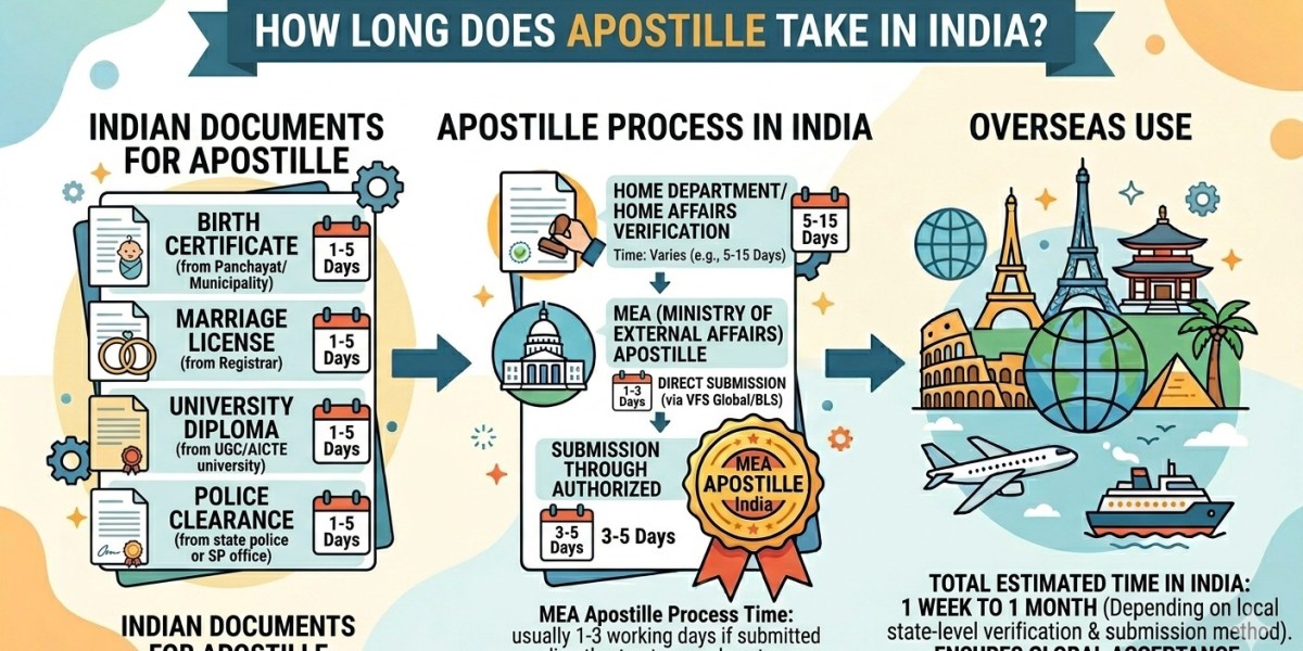 How Long Does Apostille Take in India? (Real Timelines)