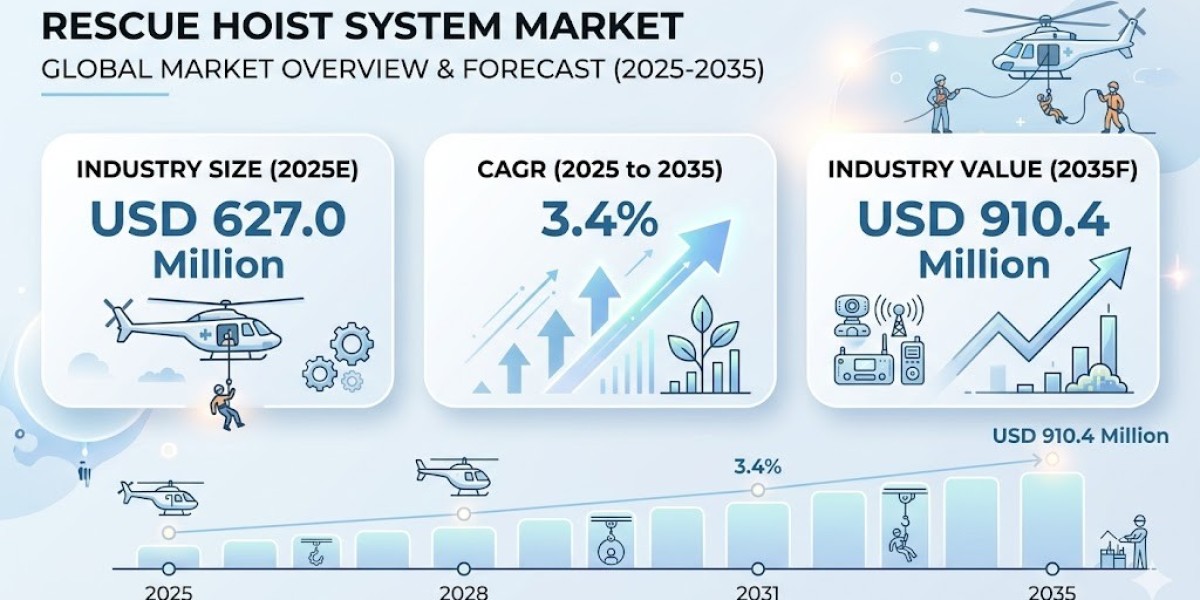 Rescue Hoist System Market to Cross USD 910.4 Million by 2035