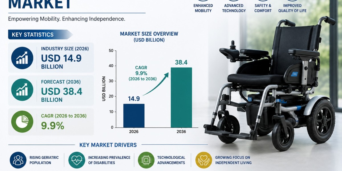 AI-Powered Electric Wheelchairs Driving Global Market Growth at 9.9% CAGR Through 2036