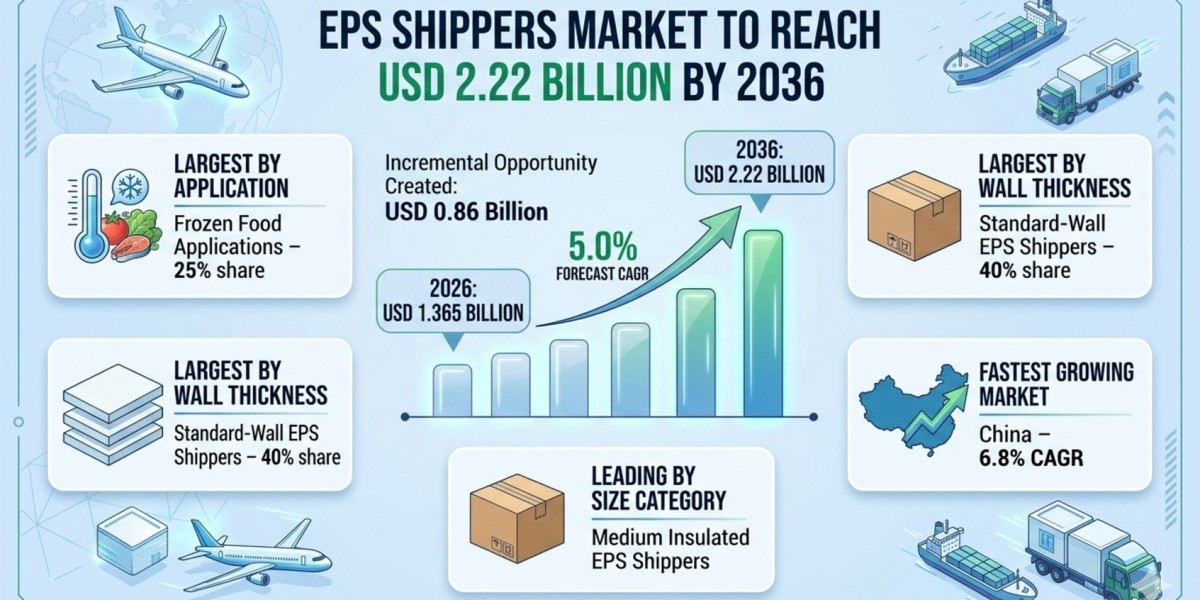 EPS Shippers Market to Reach USD 2.22 Billion by 2036