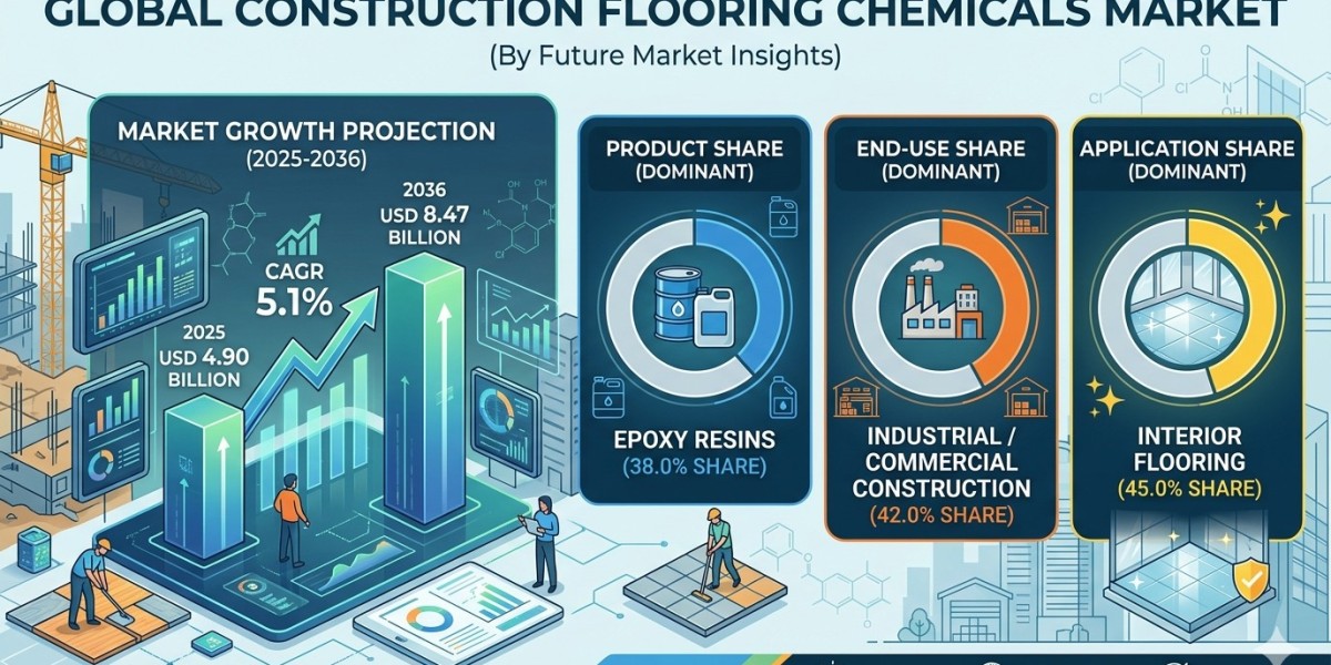 Construction Flooring Chemicals Market Forecast 2026–2036: Market Expansion Driven by Eco-Friendly Formulations