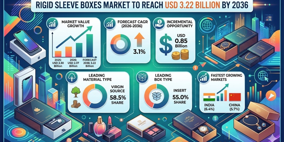 Rigid Sleeve Boxes Market to Reach USD 3.22 Billion by 2036