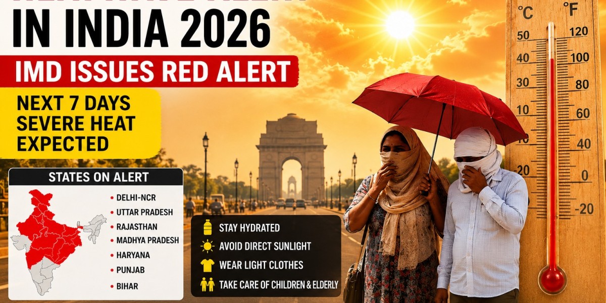 Heatwave Alert in India 2026 — IMD Issues Red Alert | Today National News, Live Updates & Latest India Updates